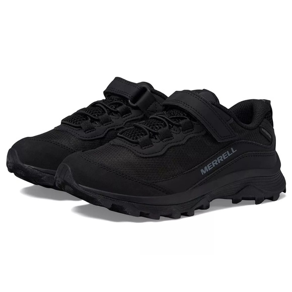 Merrell Kids Moab Speed Low A/C Sneaker Black, Size 5 , New - Picture 4 of 4